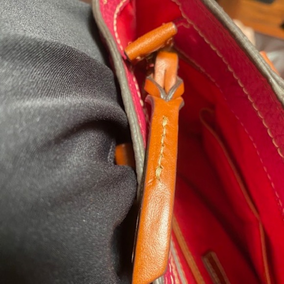 Dooney & Bourke pink leather bag - Picture 10 of 11